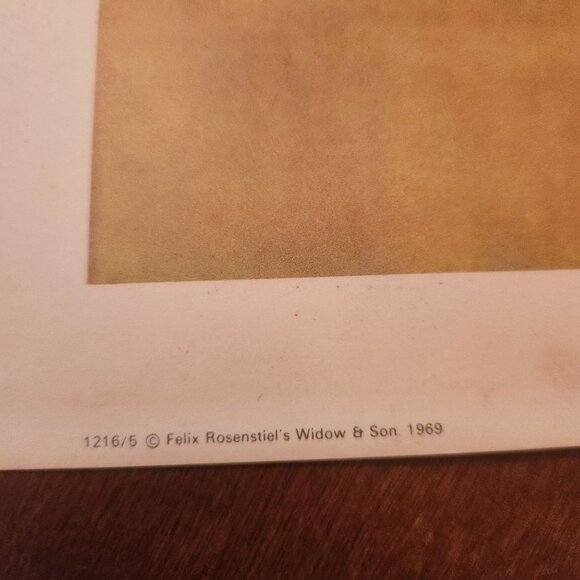 Wilf Walker Framed Still Life Print Felix Rosenstiels Widow & Son 1969 Art - Picture 4 of 16